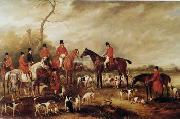 unknow artist Classical hunting fox, Equestrian and Beautiful Horses, 177. oil on canvas